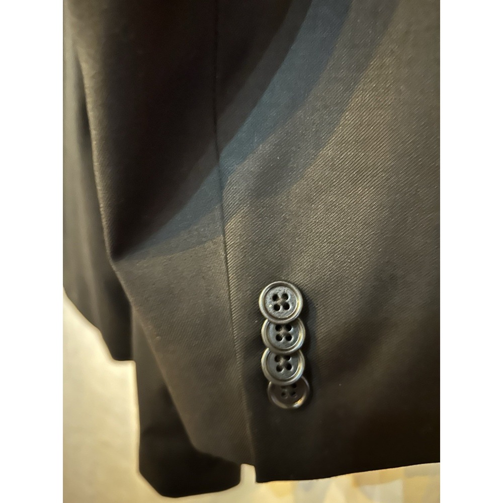 Michael Kors Black 100% Wool Suit Coat Jacket NWT 48 Long MSRP$400 - Picture 6 of 11